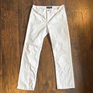 White Straight leg Not your daughters jeans NYDJ Size 6 (F18)